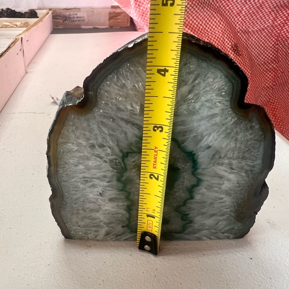 Agate Book Ends from Brazil - Picture 5 of 5